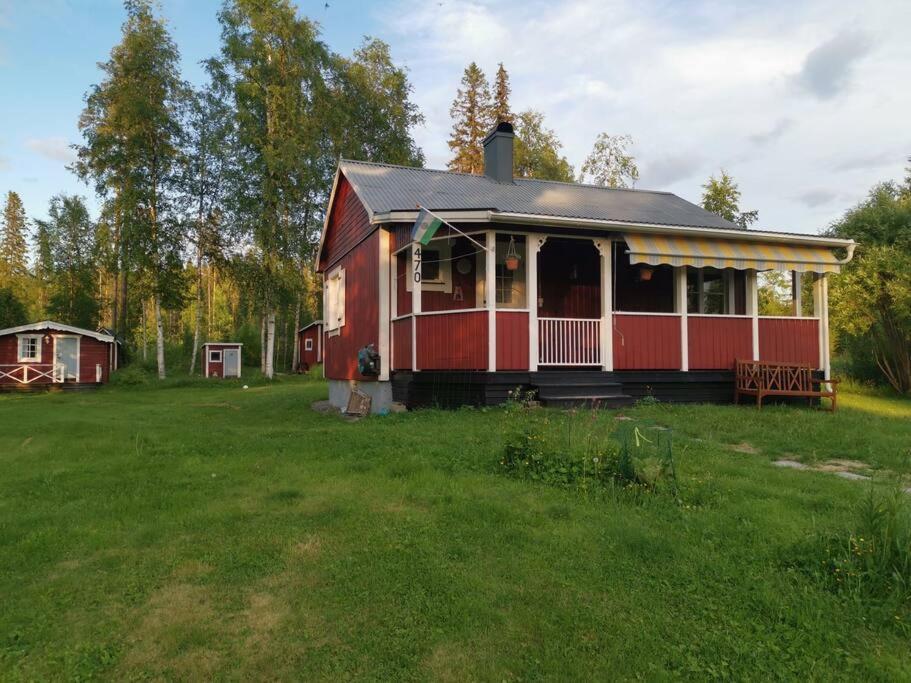 Cabin 70M From Lake. Big Garden Östersund Zewnętrze zdjęcie
